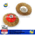 100mm Steel Wire Wheel Brush Semi Flat, Metal Steel M14x2 Angle Grinder